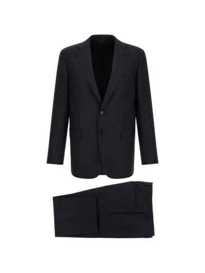 Brioni Brunico Single-breasted Suit In Black