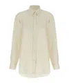 Brioni Buttoned Oversized Shirt In White