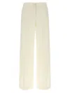 Brioni Herringbone Palinuro Pants In White