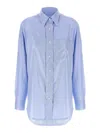 Brioni Light Blue Sea Island Cotton Shirt