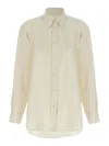 Brioni Buttoned Oversized Shirt In Neutral