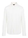 Brioni Essential Long-sleeved Shirt In White