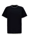 BRIONI LOGO EMBROIDERY T-SHIRT