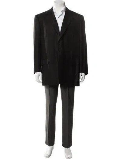 Pre-owned Brioni Cashmere Blazer In Black