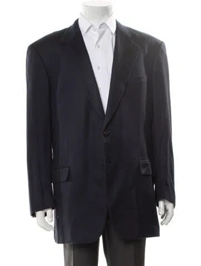 Pre-owned Brioni Cashmere Blazer In Blue