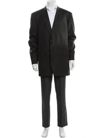 Pre-owned Brioni Cashmere Blazer In Grey