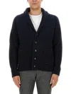 Brioni Cashmere Cardigan In White