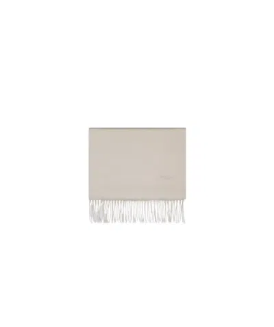 Brioni Cashmere Scarf In Neutral