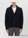 Brioni Cashmere Cardigan In White