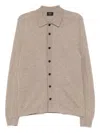 Brioni Cashmere Shirt In Neutral