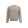 Brioni Cashmere Sweater In Gray