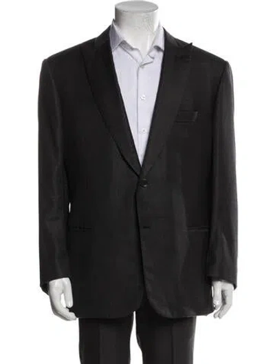 Pre-owned Brioni Cashmere Two-piece Blazer In Gray