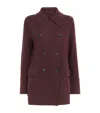 Brioni Cashmere-wool Salomone Overcoat In Burgundy