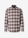 Brioni Check-pattern Cotton Shirt In Multi