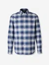 Brioni Checked Cotton Shirt In Multi