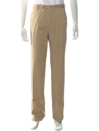 Pre-owned Brioni Chinos In Neutral