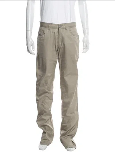 Pre-owned Brioni Chinos W/ Tags In Neutral