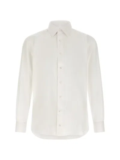 Brioni Clark French-collar Shirt In White