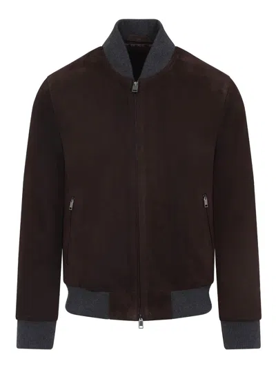 BRIONI CLASSIC BOMBER JACKET