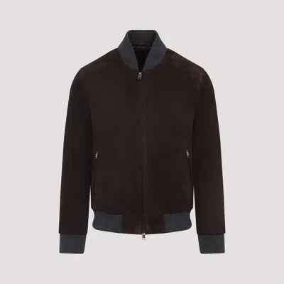 BRIONI CLASSIC BOMBER JACKET