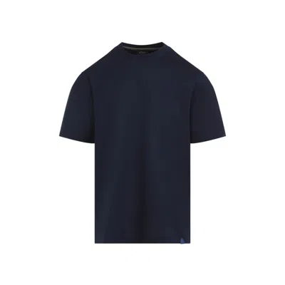BRIONI BRIONI CLASSIC-FIT BLACK COTTON BRIONI T-SHIRT