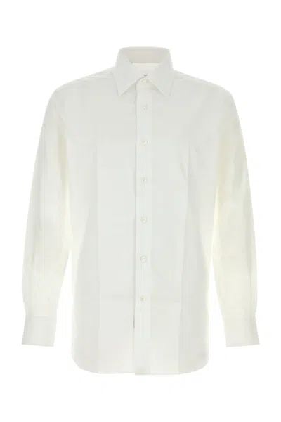Brioni Classic Formal Shirt-42 Nd  Male In White