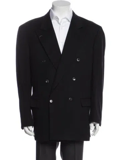 Pre-owned Brioni Coat In Black