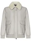 Brioni Jacket In Grey