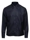 Brioni Collar Shirt In Black