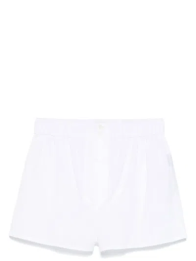 Brioni Cotton Boxers In White