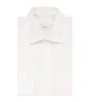 Brioni Cotton Plastron-detail Shirt In White
