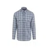Brioni Checked Long-sleeved Shirt