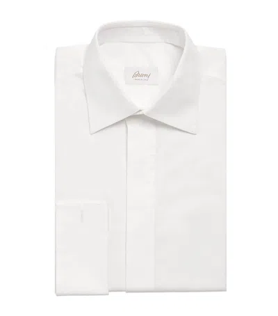 Brioni Cotton Shirt In White
