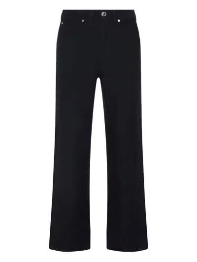 BRIONI COTTON STRAIGHT-LEG TROUSERS
