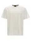 Brioni Crew Neck Cotton T-shirt In White
