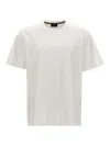 Brioni Crew Neck Cotton T-shirt In White