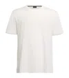 Brioni Crew Neck Cotton T-shirt In White