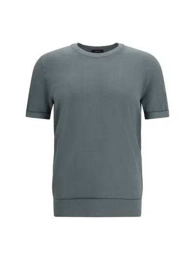 Brioni Crew-neck T-shirt In Green
