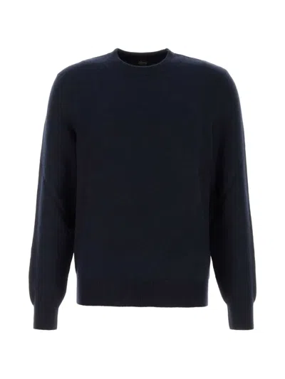 Brioni Crew-neck Cashmere Sweater In White
