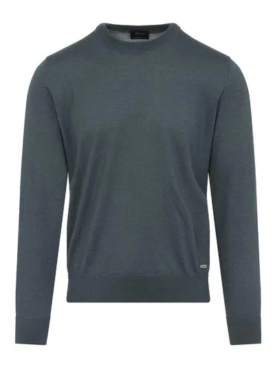 BRIONI SUÉTER CUELLO REDONDO - VERDE