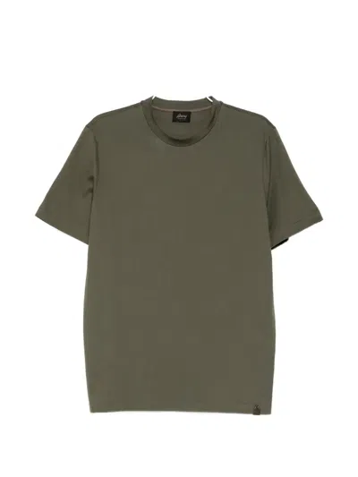 Brioni Crew-neck T-shirt In Green