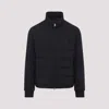 Brioni Tech Fabric Quilted Jacket In Black