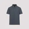 Brioni Short-sleeved Polo T-shirt In Dark Green