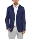 Brioni Deconstructed Blazer In Blue