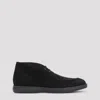 Brioni Men's Desert Boot In Black