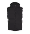 Brioni Down-filled Gilet In Black