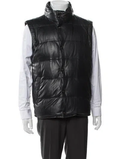 Pre-owned Brioni Down Vest In Black