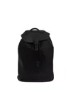 Brioni Drawstring Backpack In Black