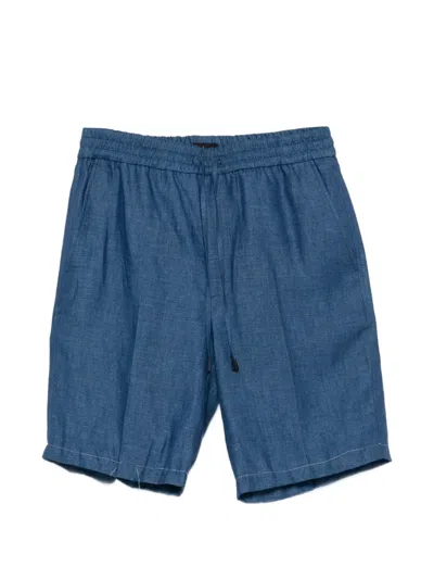 Brioni 드로스트링 쇼츠 In Blue