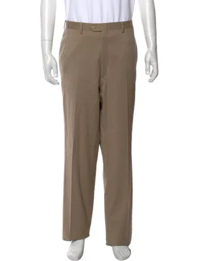 Pre-owned Brioni Dress Pants In Neutral